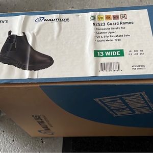 Nautilus Men’s N2523 Guard Romeo Safety Toe Shoe, size 13 in Men’s
